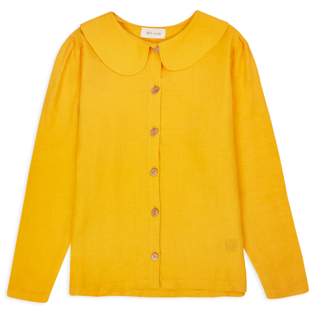 linen blouse Camille Yolk
