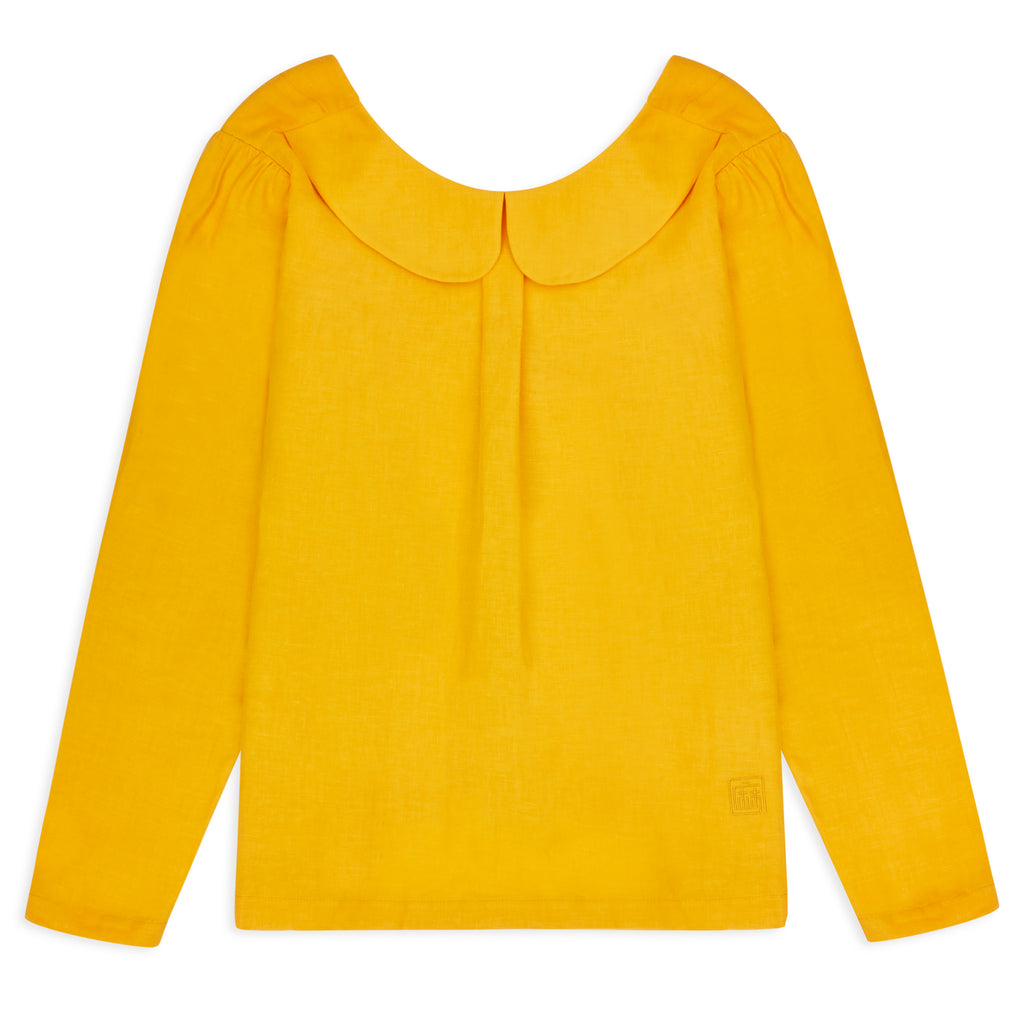 linen blouse Camille Yolk