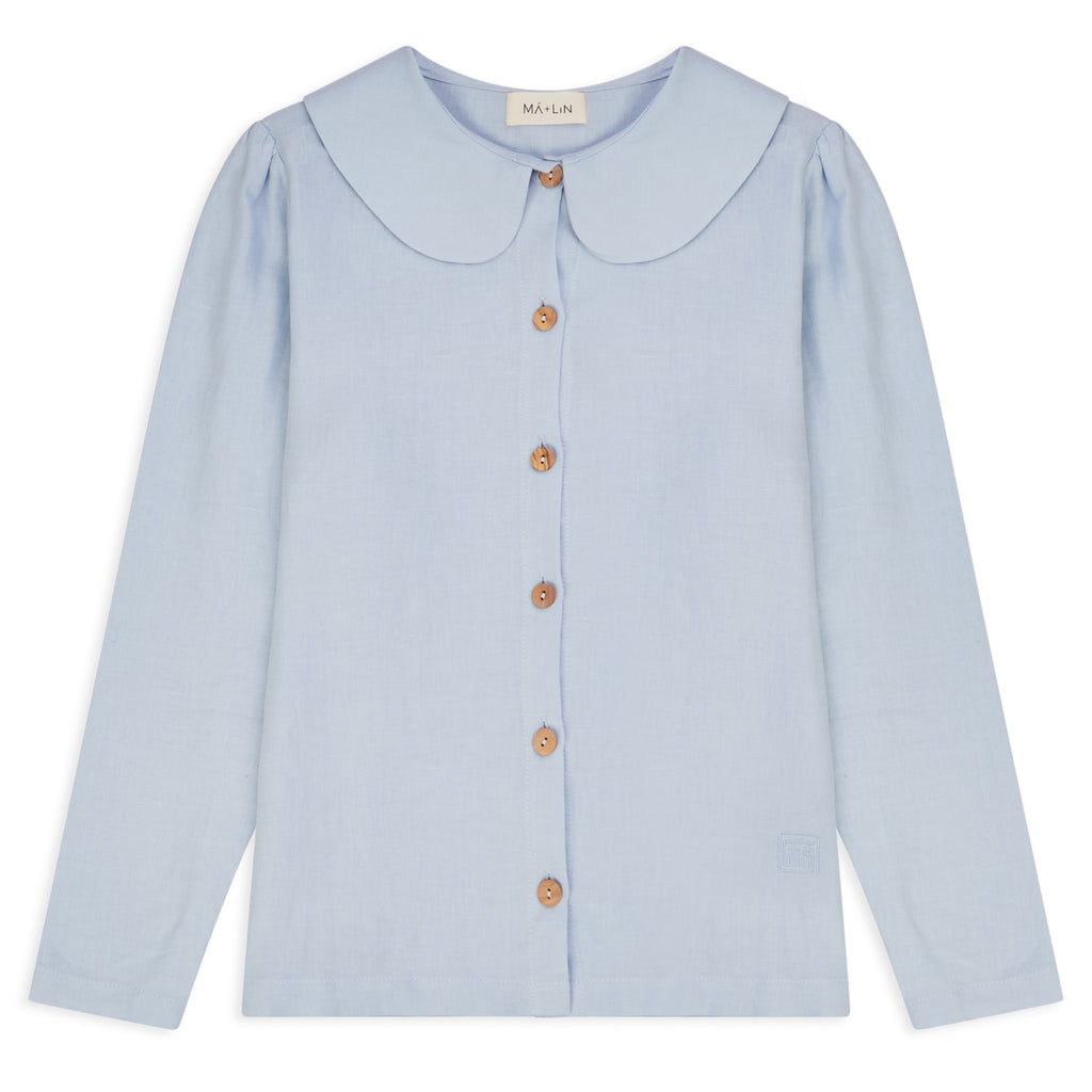 linen blouse Claudine Sky